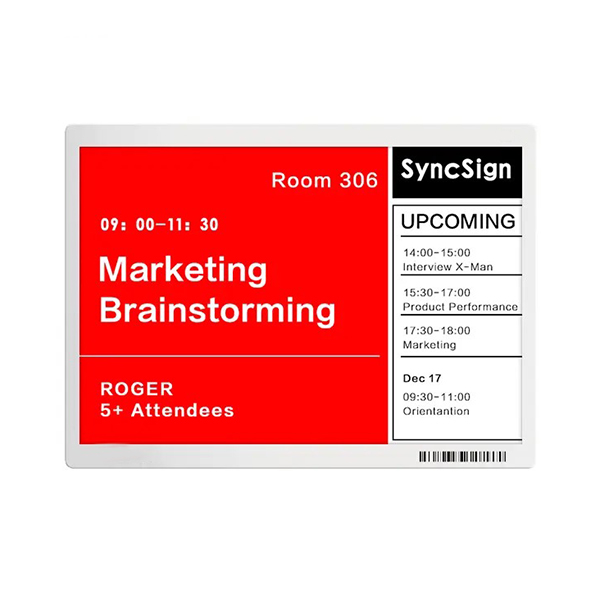 11.6 inch digitaal prijskaartje