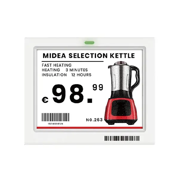 4.2 inch digitaal prijskaartje